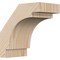 Ekena Millwork 3 1/2"W x 6"D x 6"H Merced Smooth Knee Brace, Douglas Fir BRC04X06X06MRC00SDF - alternate 1